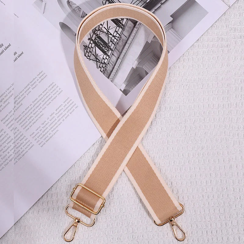 3.8cm Versatile Solid Color Shoulder Strap Replaceable Single Shoulder Bag With Multifunctional Adjustable Luggage Accessories