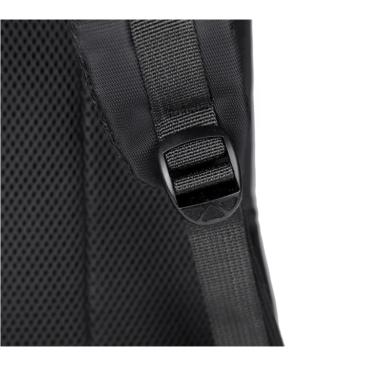 Durable Backpack | Universal Leisure Backpack | Multi-Pocket Travel Bag, Suitable for Business Travel, Short Trips - Black
