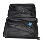 Roshanda 3-Piece Luggage Set Suitcase set 20 "24" 28 "ABS hard shell travel luggage set 4 Universal Swivel quiet Wheels