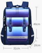 Internet Celebrity Gradient Schoolbag Spine Protector and Load-reducing Children's Large-capacity Shoulders 어린이 가방