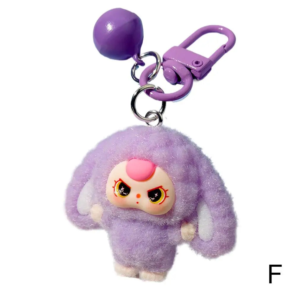 Anime Flocked Dora DIY Decorative Pendant KeyChain Backpack Decor Cute Cartoon Schoolbag Pendant Boys And Girls Gifts