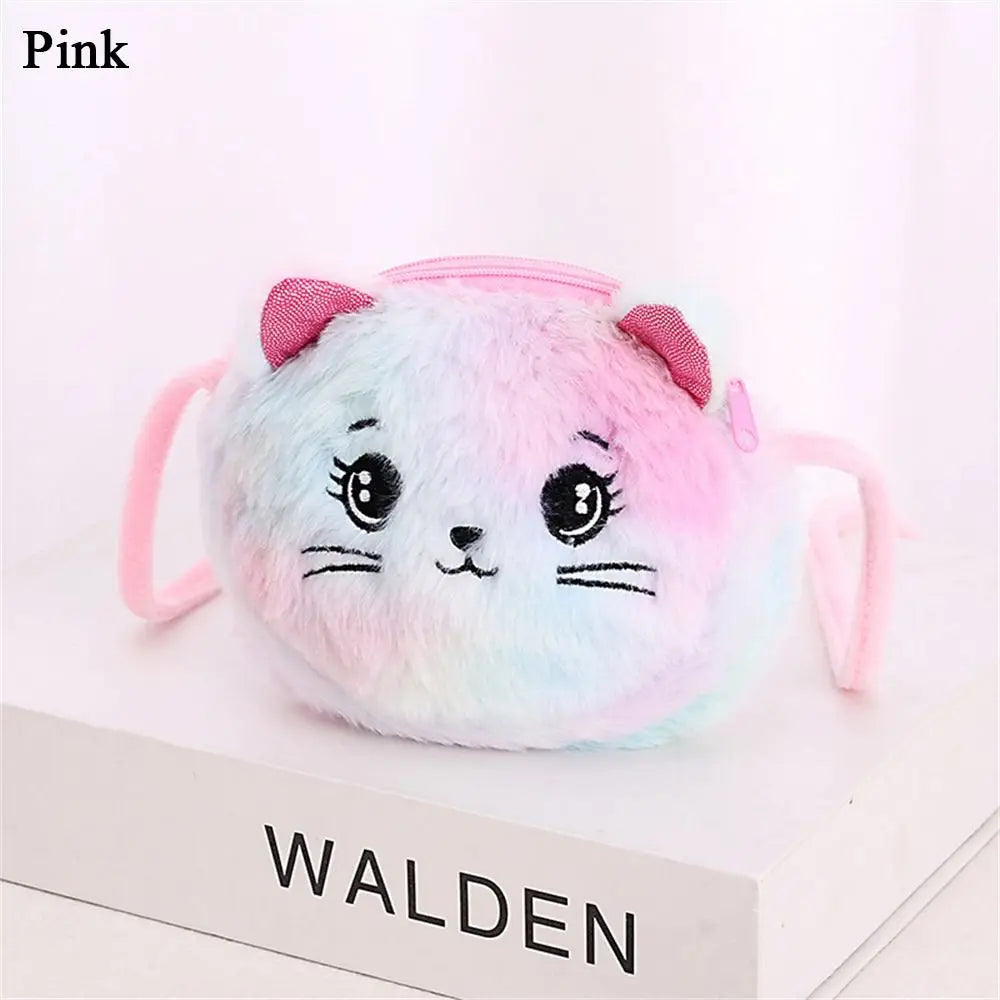Rainbow Cat Messenger Shoulder Bag for Kids