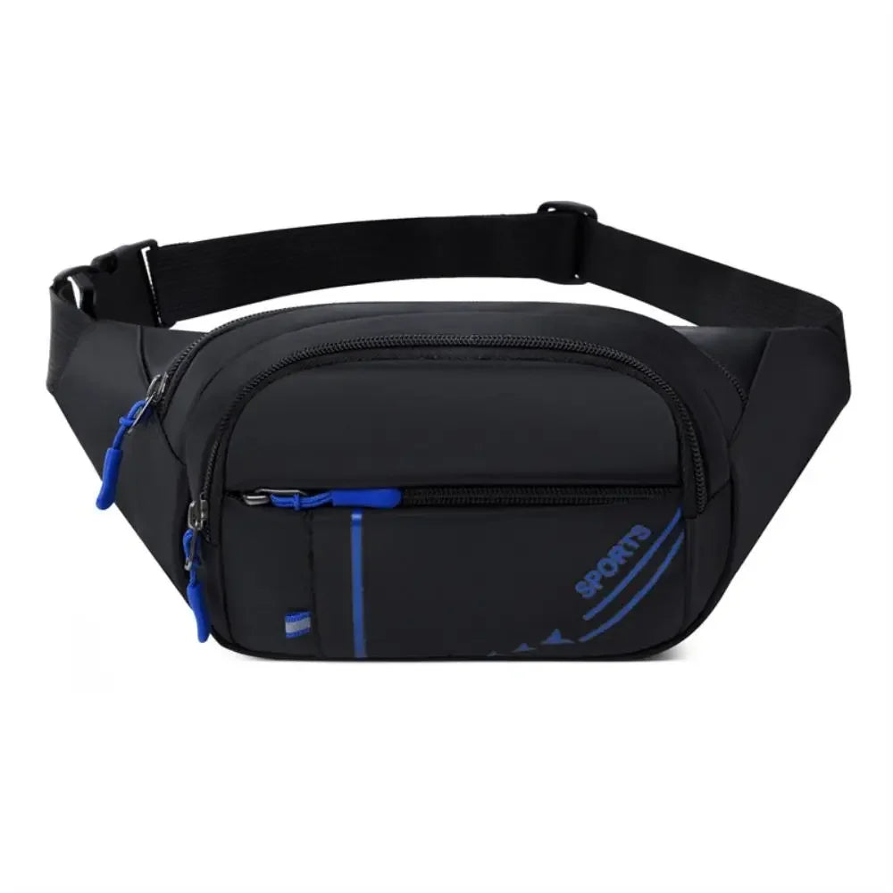 Waterproof Waist Bag Korean-style High-capacity Outdoor Sports Fanny Pouch Canvas Child Banana Bag for Girls Kids Bag