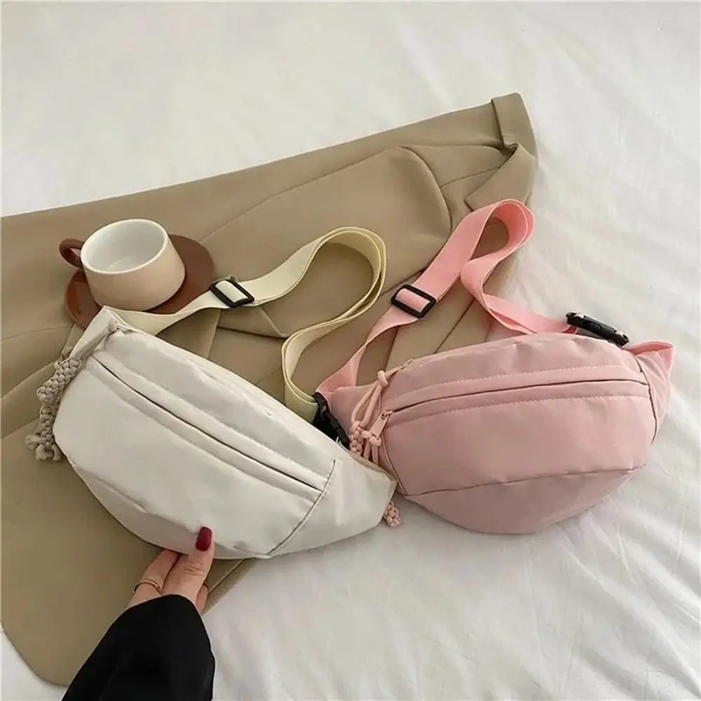 Ladies Canvas Crossbody Bag / Sling Waist Pack