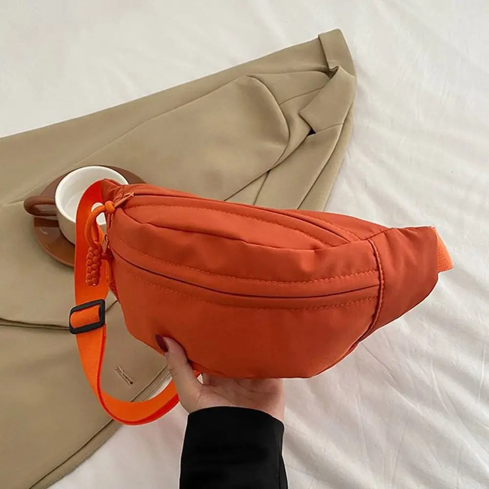 Ladies Canvas Crossbody Bag / Sling Waist Pack