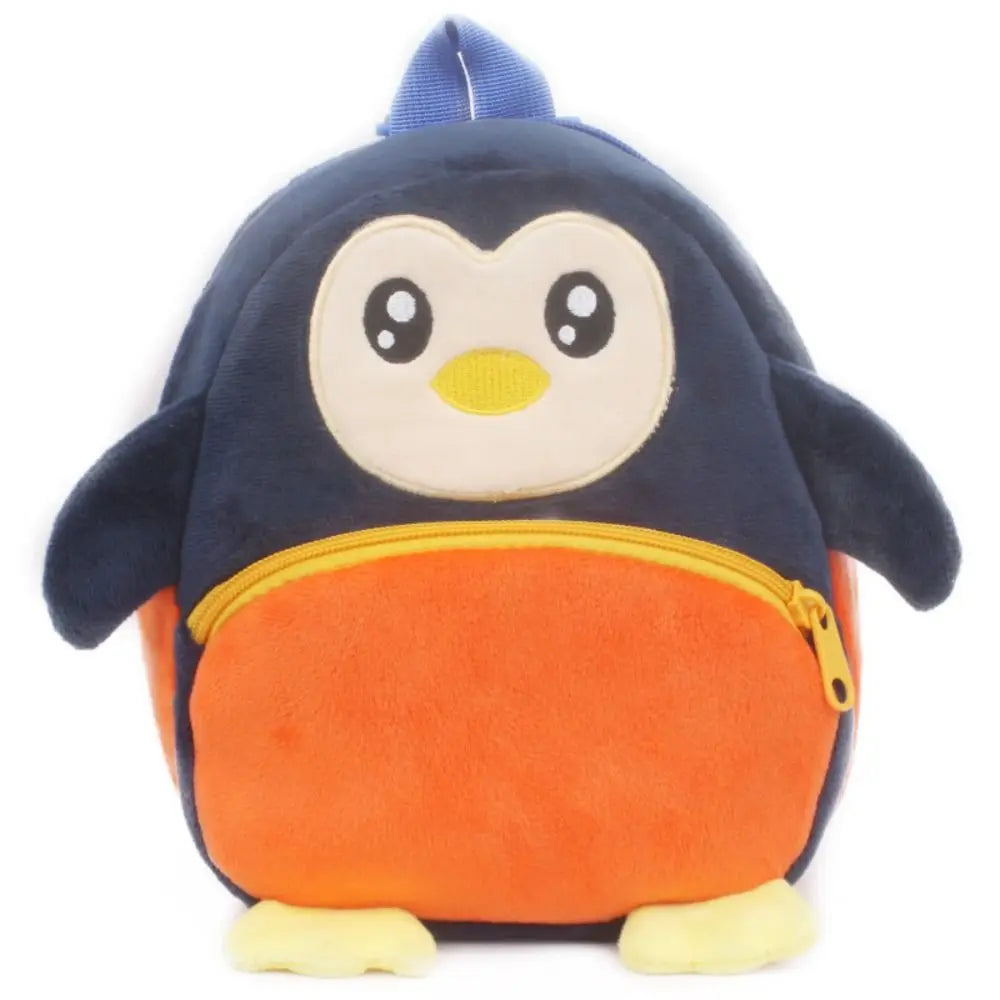Kawaii 3D Cartoon Animal Kids Backpack Plush Mini Kindergarten Schoolbag Soft Stuffed Travel Backpack Birthday Gift