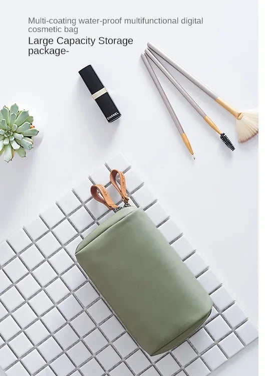 Portable Waterproof Women Makeup Bag Cosmetic Bag Coin Pouch Storage Bag Mini Lipstick Bag Small Bag Toiletry Bag Organizer Case