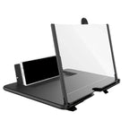 3D HD Phone Screen Magnifier Desktop Mobile Amplifier Stand for Seniors Video Movie Watching Home Travel Party Use
