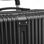 Roshanda 3-Piece Luggage Set Suitcase set 20 "24" 28 "ABS hard shell travel luggage set 4 Universal Swivel quiet Wheels
