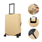 Cute Black Cat in Van Gogh Oil Painting Luggage Cover for Travel Elastic Anti-dust Suitcase Covers Trolley Case Protective Cover