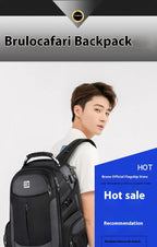 BrunoCavalli Men's Laptop Backpacks For 17 Inch Fashion Women Travel Bag Waterproof School Backpack Large Capacity Men Bagpack
