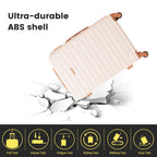 3-Piece ABS Luggage Set