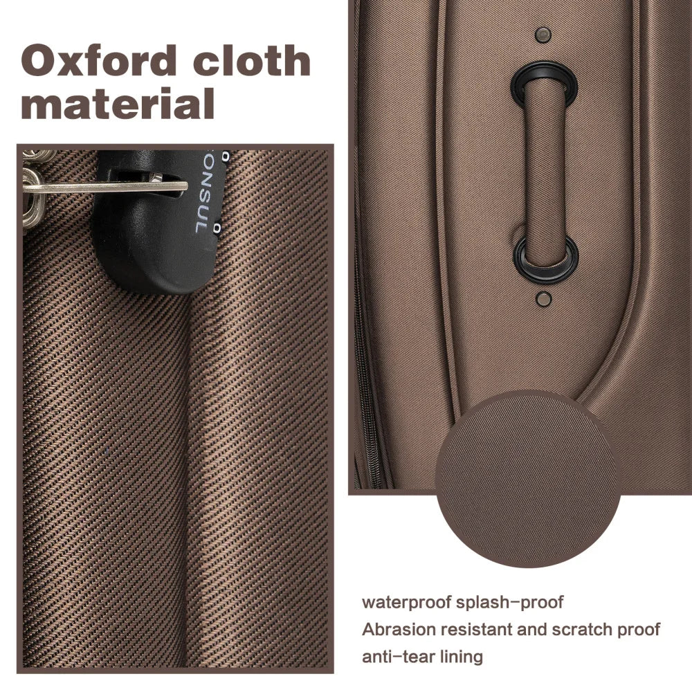 4-Piece Softside Luggage Set