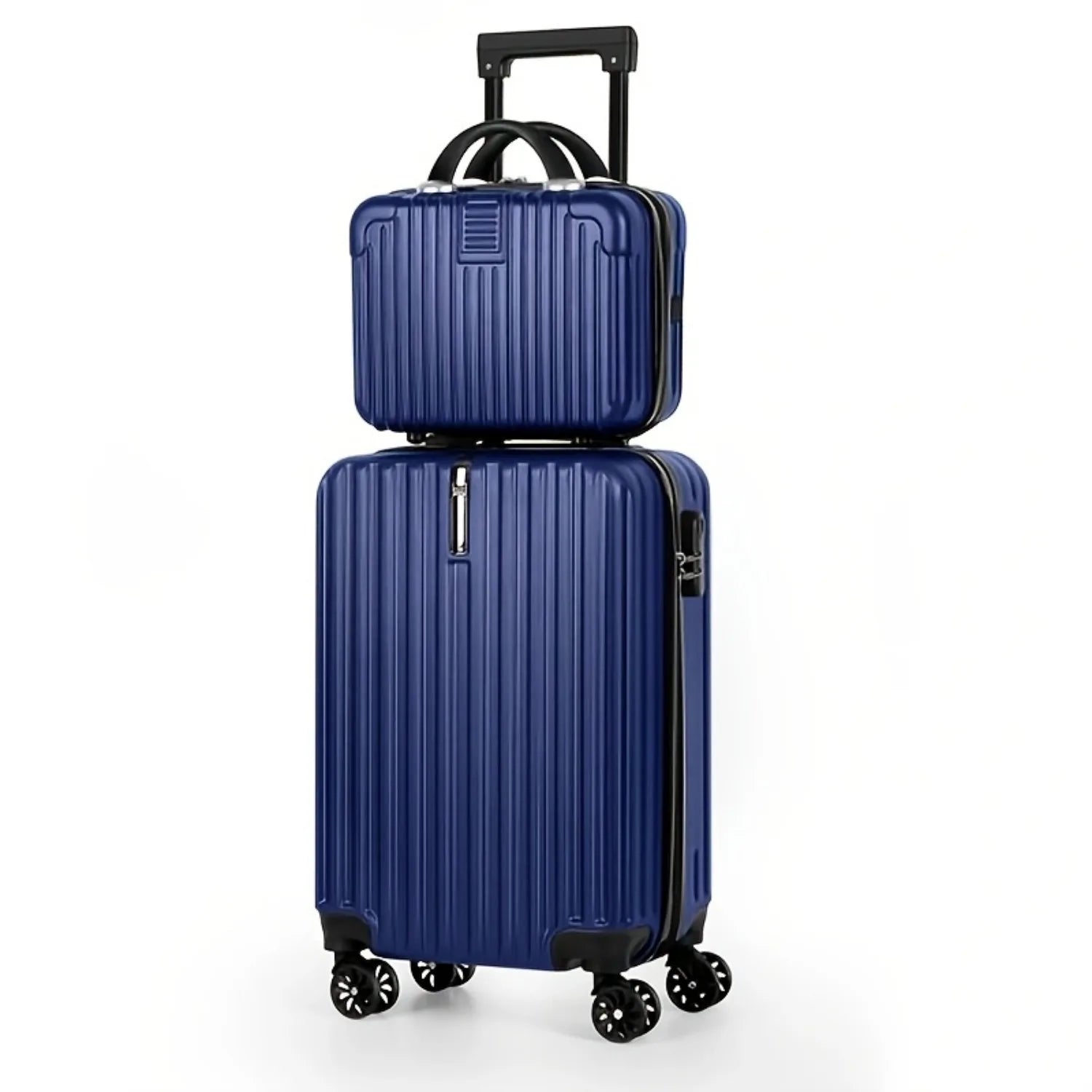 2-Piece Hardshell Luggage Set (20"+14") with Spinners and TSA Lock