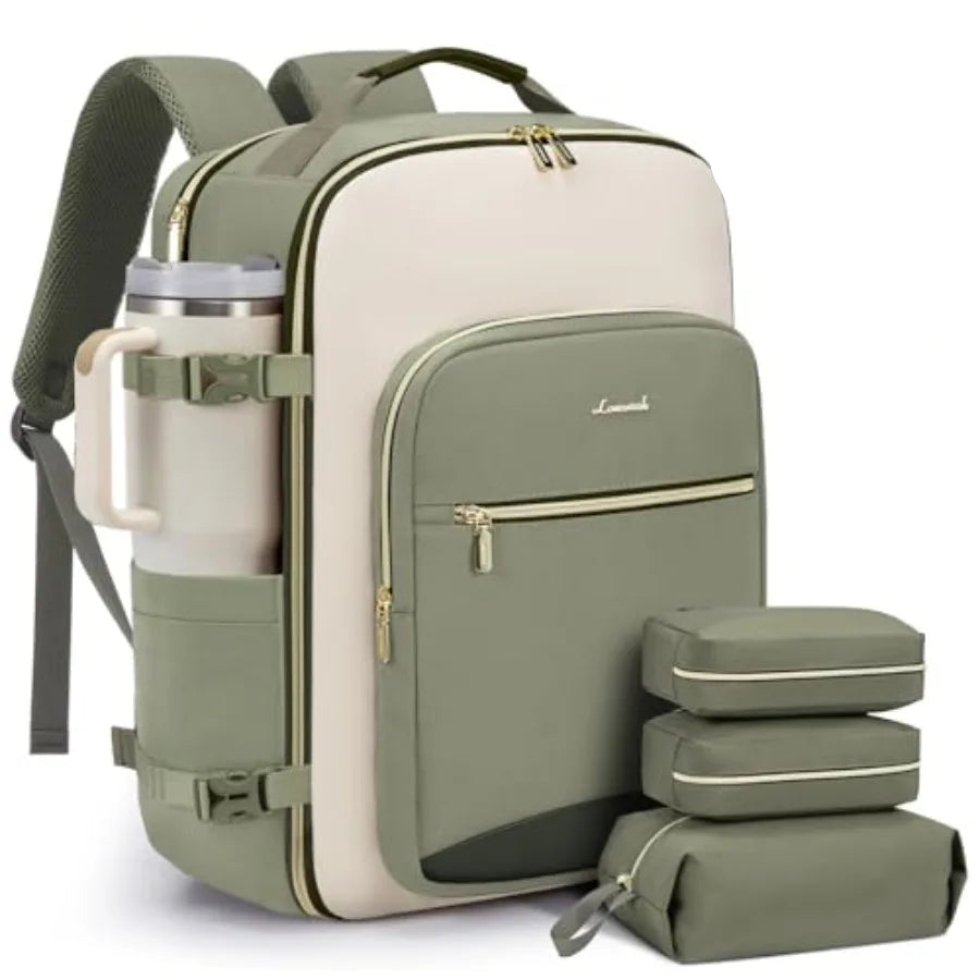 40L Travel Backpack with Packing Cubes