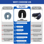 Fillable U-Shaped Travel Pillow