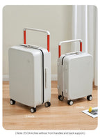Mixi Large-Capacity Suitcase Trolley Case 26inch Checked in Hardside Rolling Wheels Luggage Wide Handle Travel Suitcases Trunk