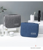 Oxford Fabric Men Business Portable Storage Bag Toiletries Organizer Women Cosmetic Bag Waterproof Hanging Travel Wash Pouch