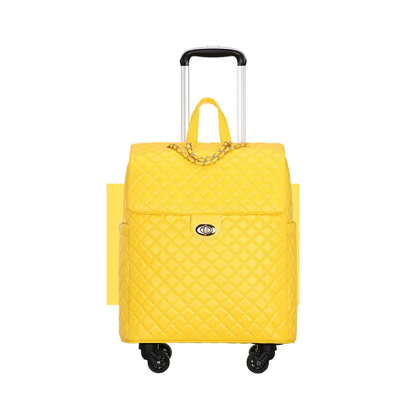 20 inch Rolling Suitcase Trolley Luggage Bag Travel Bags Suitcase With Universal mute Wheels Light fashion Carry on Luggage