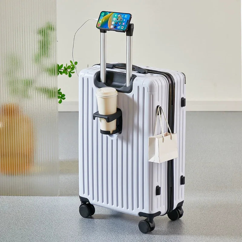 Fashion Luggage Travel Bag 20/24inch Luggage Suitcase Combination Lock Suitcase