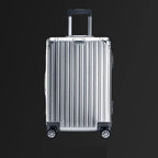 100% Aluminum-Magnesium Alloy Suitcases 20/24/26/29 Inch Lightweight Spinner Luggage TSA Lock Durable Travel Bag