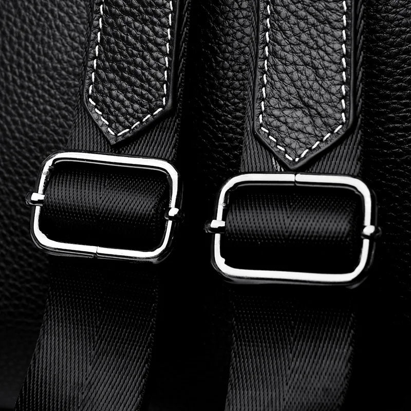2023 Vintage Women Backpack Large Capacity School Bags Teenagers Girls School Backpack High Quality Genuine Leather Shoulder Bag