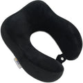 Memory Foam Travel Neck Pillow: Double Support for Neck, Head and Chin