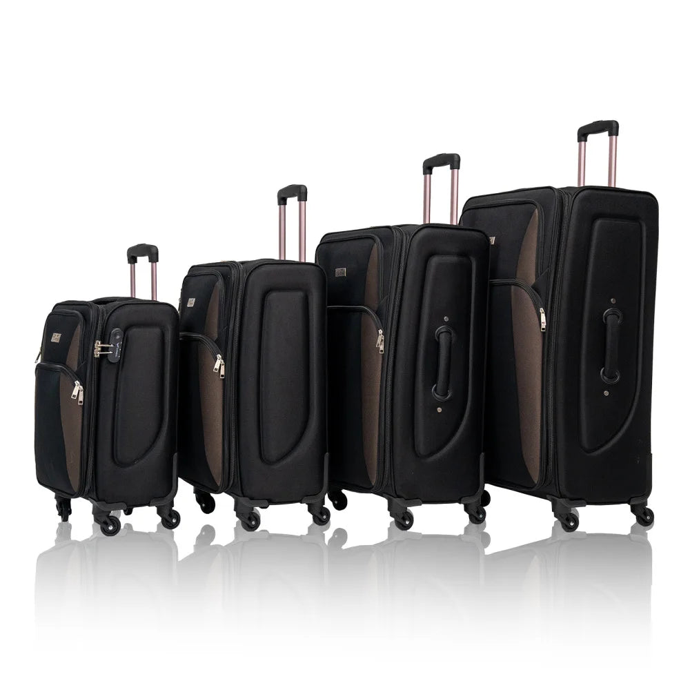 4-Piece Softside Luggage Set