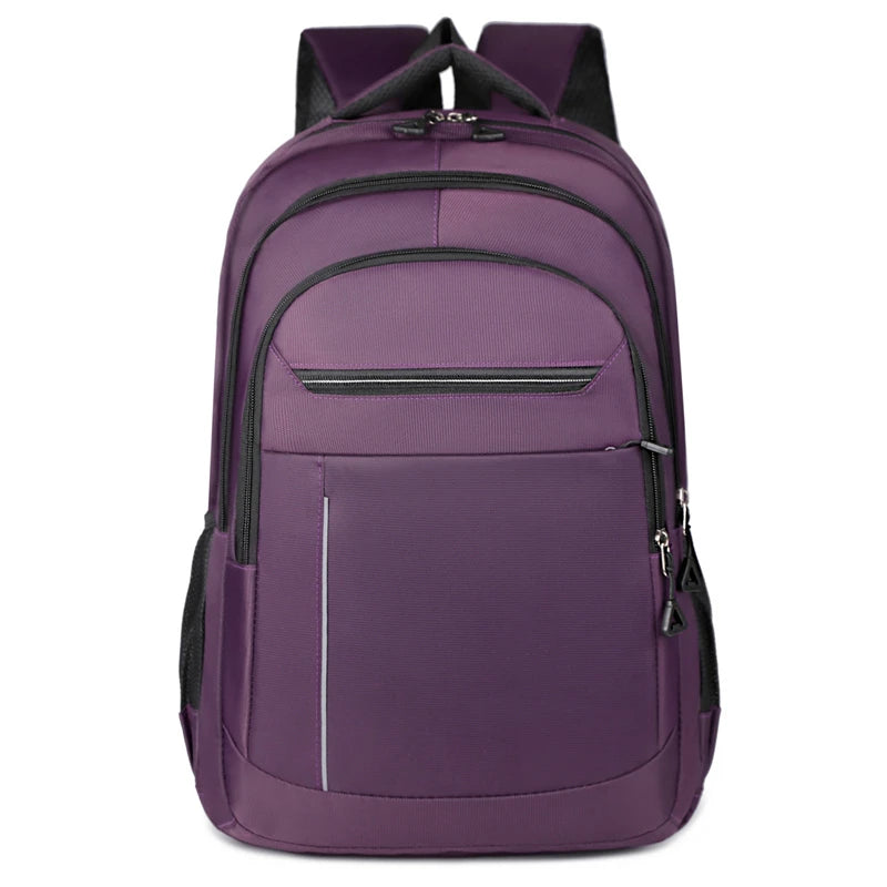 Durable Backpack | Universal Leisure Backpack | Multi-Pocket Travel Bag, Suitable for Business Travel, Short Trips - Black
