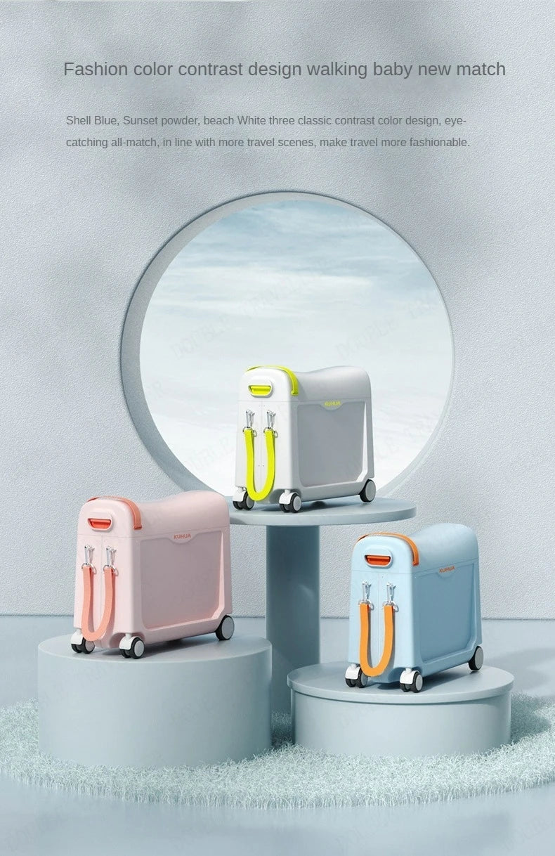 Multifunctional Wear-resistant Trolley Case Children's Luggage Student Boarding Box Universal Wheel Rolling Suitcase