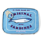 Canned Sardines Style Storage Bag Cute Bath Travel Bag Creative Portable Fashion Zipper Multi-function Soft for Weekend Vacation