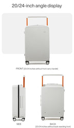 Mixi Large-Capacity Suitcase Trolley Case 26inch Checked in Hardside Rolling Wheels Luggage Wide Handle Travel Suitcases Trunk