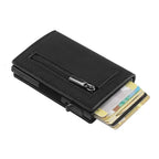 GOOD Rfid Blocking Credit Card Holder Men Pop Up Slim Thin Minimalist Wallet Bank Cardholder Case Black Vallet for Men 2026