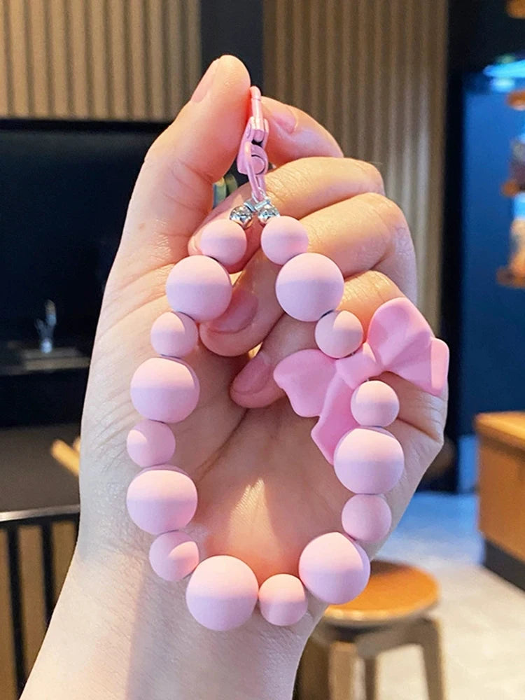 Pearl Bow Keychain (only Pink left)