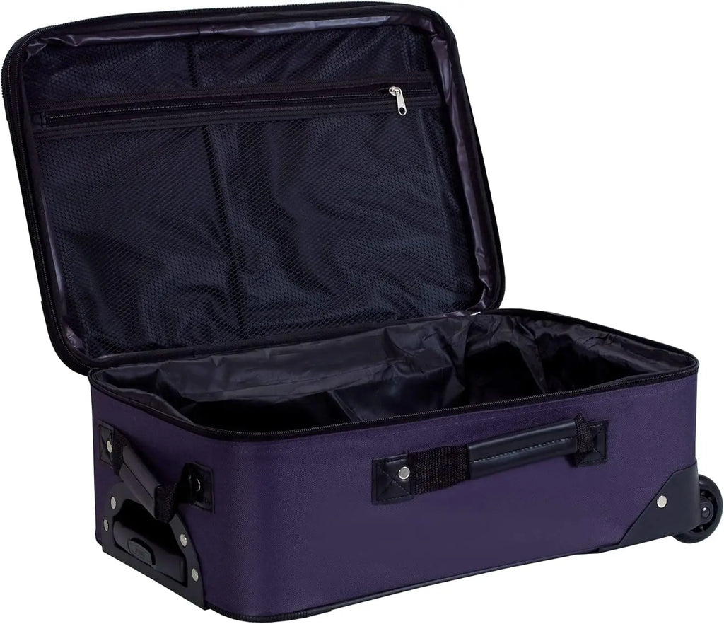 2-Piece Expandable Softside Luggage Set