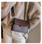 Fashion Women Crossbody Bag PU Leather Small Shoulder Messenger Handbag for Travel
