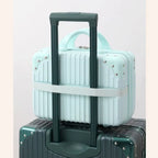 Hot Cosmetic Box 14 inch Mini Travel Suitcase Cosmetic Box Hand Luggage Organizer Makeup Case Small Password Box Boarding Case