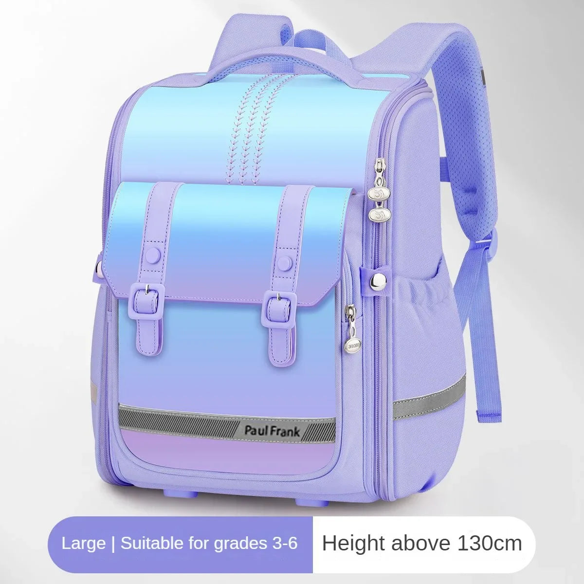 Internet Celebrity Gradient Schoolbag Spine Protector and Load-reducing Children's Large-capacity Shoulders 어린이 가방