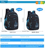 Waterproof Lightweight School Backpack for Kids 6-12 Years Durable Large Capacity Student Bookbag Boys Girls254