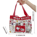 Kawaii Hello Kitty Transparent Handbag