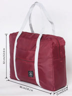 Foldable Travel Duffel Bag - Lightweight / Weekender