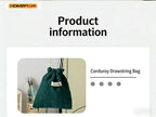 HOMEFISH Corduroy Drawstring Bag Christmas Gift Candy Jewelry Cosmetics Coins Keys Organizer Packing Bags Storage Bag Pouch