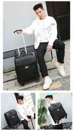 20 inch Rolling Suitcase Trolley Luggage Bag Travel Bags Suitcase With Universal mute Wheels Light fashion Carry on Luggage