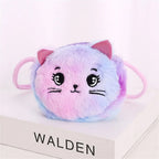Rainbow Cat Messenger Shoulder Bag for Kids