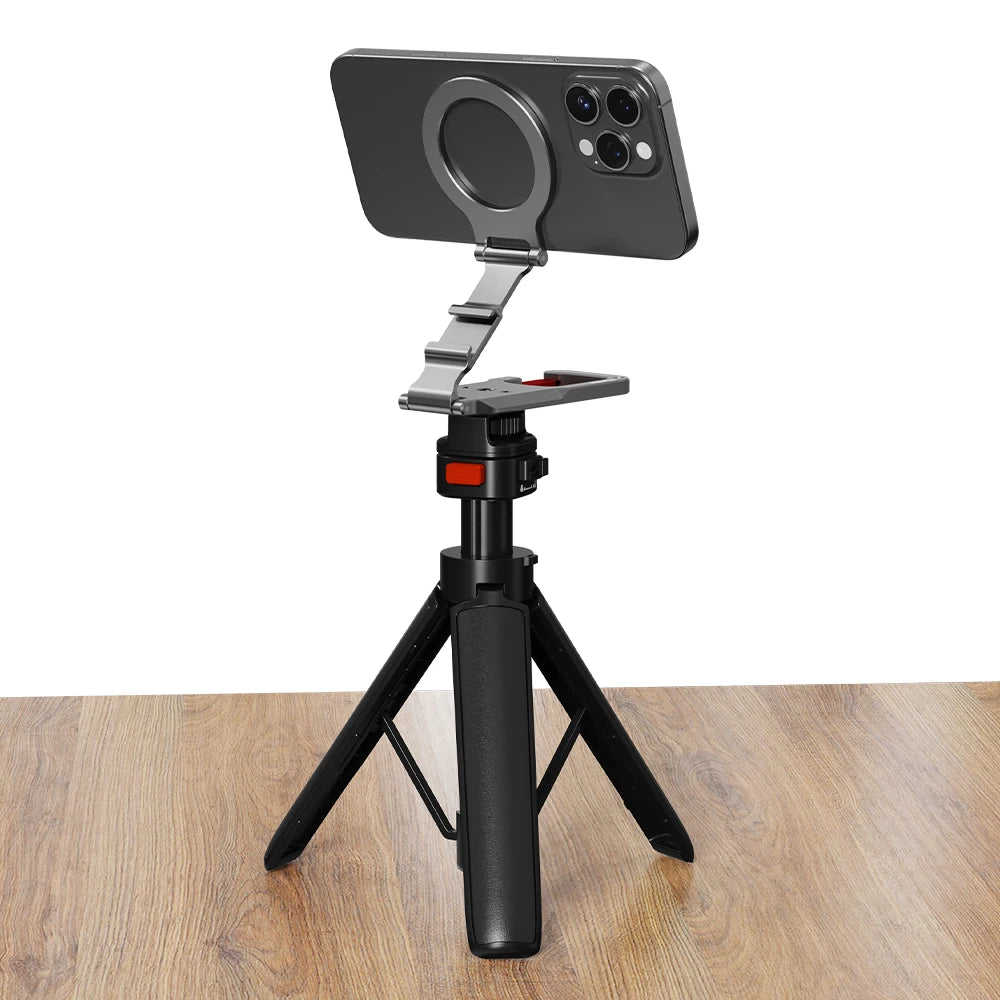 Magnetic Phone Holder Carabiner Mount Bracket for  iPhone 17 16 15 Compatible with Magsafe Desktop Base Vlgo Handle Travel Stand