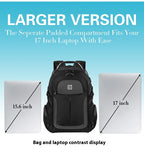 BrunoCavalli Men's Laptop Backpacks For 17 Inch Fashion Women Travel Bag Waterproof School Backpack Large Capacity Men Bagpack