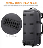 Travel Bag, Large Capacity Handbag, Portable Outdoor Carry-On Luggage, Wheeled Travel Bag, Convenient and Practical Unisex Travel Bag