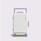 New Luggage 20 inch Carry-on Suitcase Side Opening Travel Suitcase Aluminum Frame Trolley Case 30 inch Large Capacity Luggage