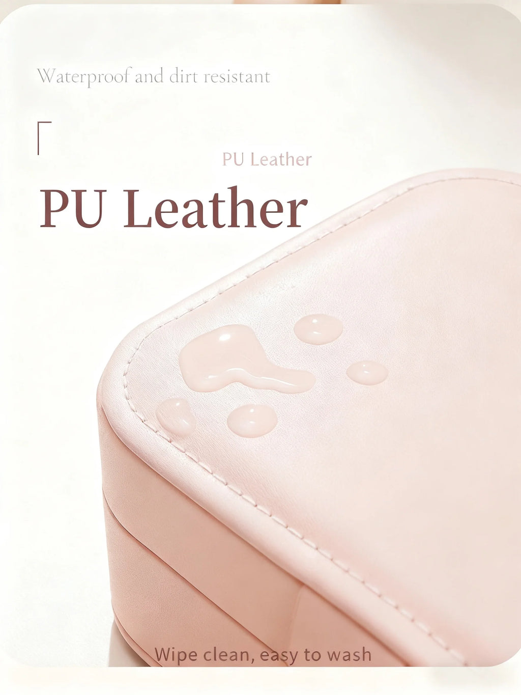 Travel Jewelry Case,Small Jewelry Box,Portable Travel Jewellery Box Trays Organizer Display Storage Case for Rings and Earrings
