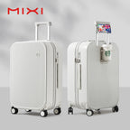 Mixi Carry-On Hardshell Luggage with Cup and Phone Holder with Spinner Wheels (20, 24, or 26")